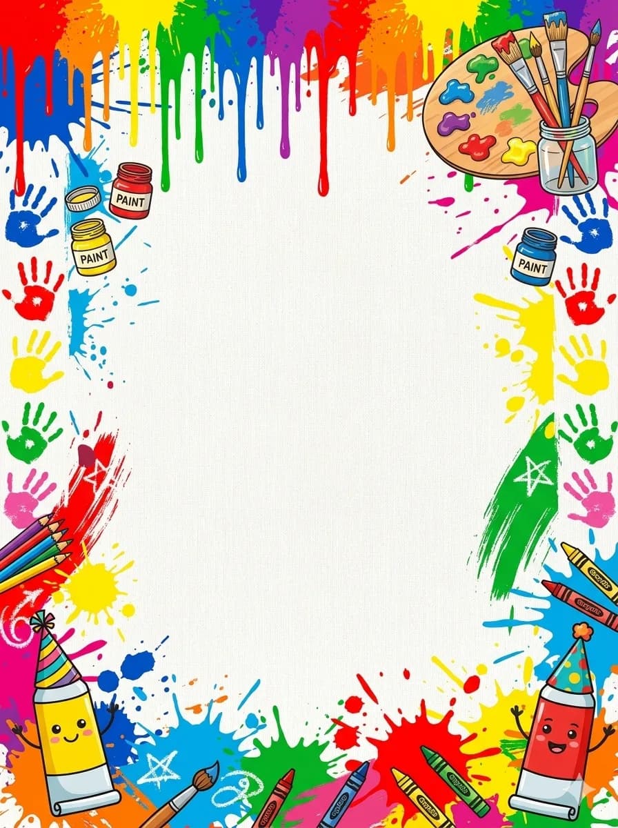 Kolorowa scena pasująca do animatorów